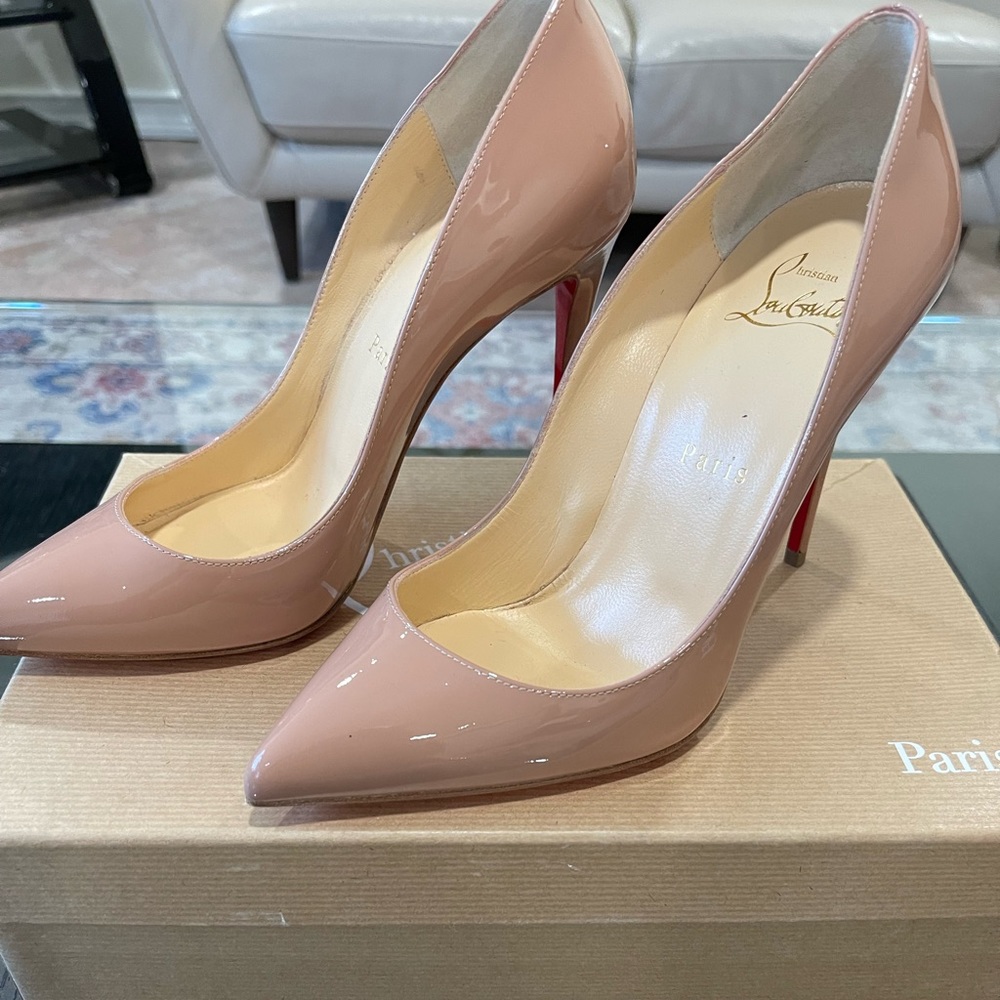 Christian Louboutin Pigalle Follies Patent SIZE 37